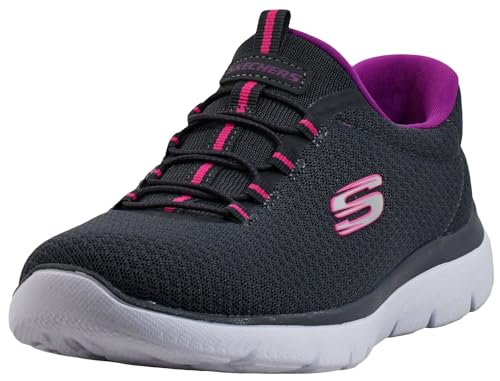 Skechers Mujer Summits 12980 Zapatillas, Charcoal... - Auto & Moto en promo à 40.95€