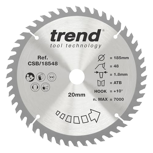 Trend Lama per sega CraftPro Trimming Crosscut TCT, 184 mm... - Auto & Moto Amazon Italie à 8.75€