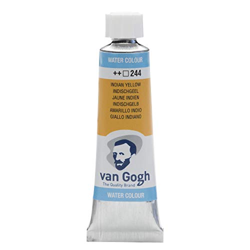 Van Gogh peinture à l'eau, tube 10ml, Jaune indien 244 - Loisirs Créatifs Amazon France à 3.00€