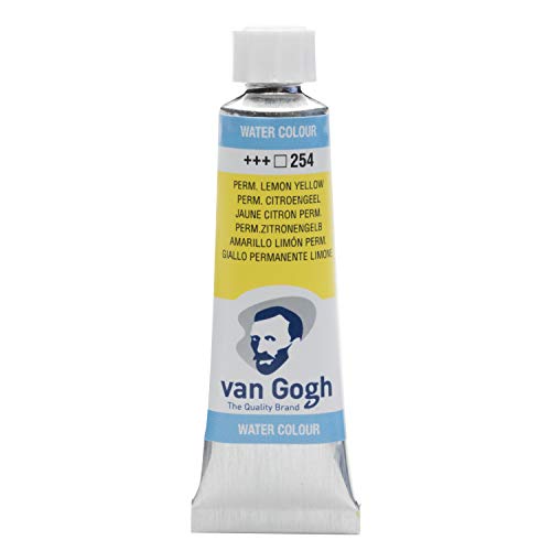Van Gogh Peinture aquarelle, tube 10ml, Jaune citron... - Loisirs Créatifs Amazon France à 3.00€