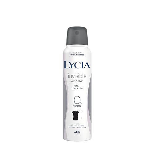 LYCIA ANTIODORANTE INVISIBLE FAST DRY 150ML - Beauté & Parfums Amazon France à 5.56€