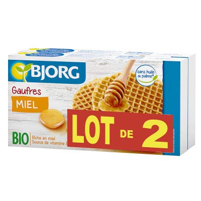 Bjorg - Gofra de miel (2 x 175 g) - Épicerie en promo à 6.18€