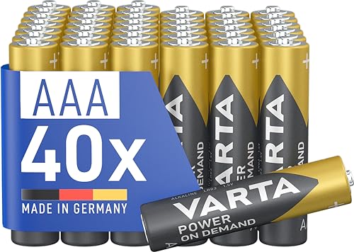 VARTA Power on demand AAA micro batteries (suitable for... - High-Tech & Électronique Amazon Royaume-Uni à 10.55€