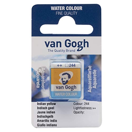 Van Gogh Acquerello, mezzo godet, Giallo Indiano 244 - Loisirs Créatifs Amazon Italie à 2.50€