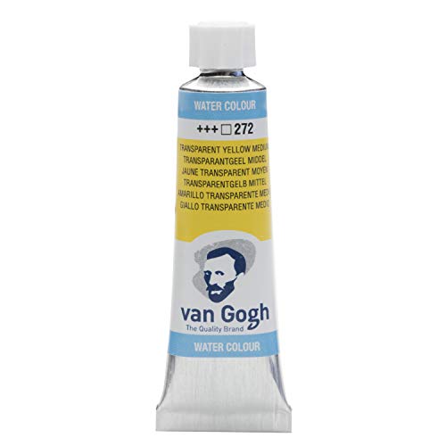 Van Gogh Peinture aquarelle, tube 10ml, Jaune transparent... - Loisirs Créatifs Amazon France à 3.00€