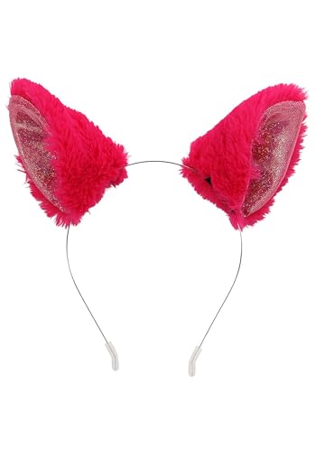 Anime Cat Magenta Ears Headband Standard - Animalerie Amazon France à 5.24€