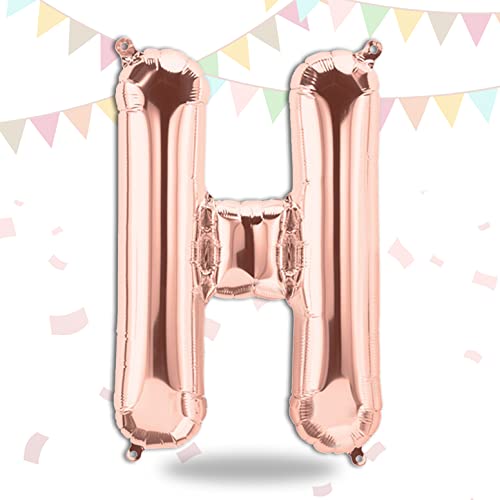 FUNXGO Folienballon Buchstaben Rosegold H - Buchstaben... - Sports & Fitness Amazon Allemagne à 1.49€