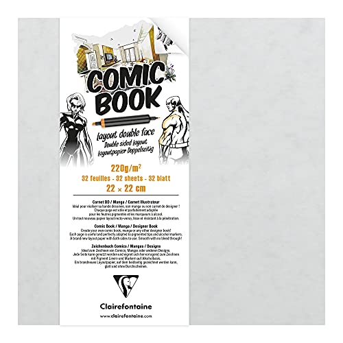Clairefontaine 975198C - Carnet a libro Comic Book con... - Sports & Fitness Amazon Italie à 16.43€