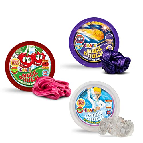 Craze Magic Dough 3er Bundle Intelligent Putty Magic Putty... - Toys & Games Amazon Spain à 6.40€