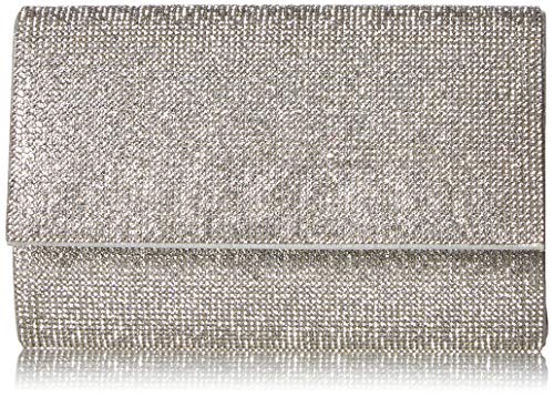 Jessica McClintock Alexis Sparkle and Shine Clutch, Silver... - Bon plan à 12.47€
