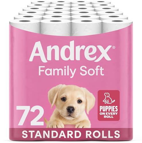 Andrex Family Soft Toilet Tissue 72 Rolls (Previously... - Sports & Fitness Amazon Royaume-Uni à 23.19€