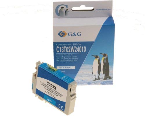 G&G NP-R-0502XLC Cartucho de Tinta Compatible Cian 1... - Auto & Moto Amazon Espagne à 3.92€