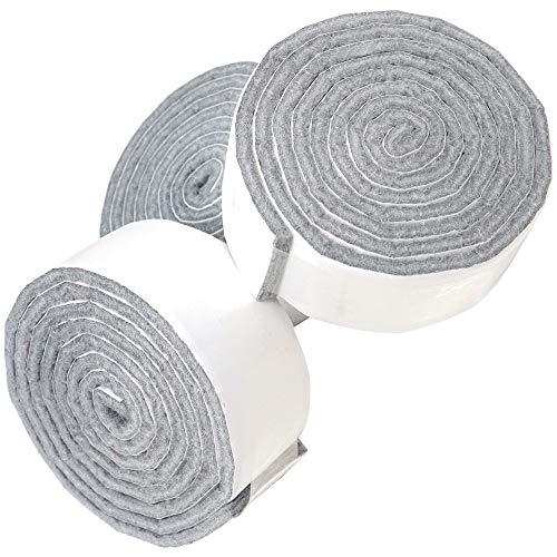 Adsamm® / 3 x Rouleaux de rubans adhésifs en feutre... - Maison & Cuisine Amazon France à 12.31€