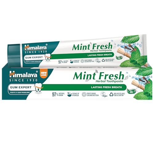 Himalaya Herbals Mint Toothpaste with Active Ingredients... - Beauté & Parfums Amazon Royaume-Uni à 2.53€