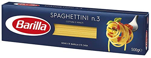 BARILLA PASTA (SPAGHETTINI N°3, 500g) - Deal du jour à 0.80€
