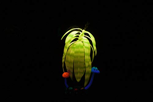 Aqua Lumo Silicon Fluorescent Yellow Stripe Plant - Jardin & Extérieur Amazon Royaume-Uni à 3.85€