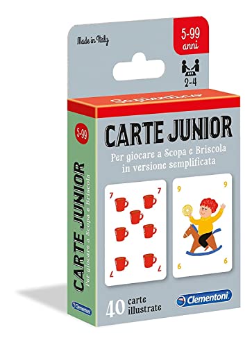 Clementoni Junior, Carte Da Gioco Per Bambini (versione In... - Jouets & Jeux Amazon Italie à 7.50€
