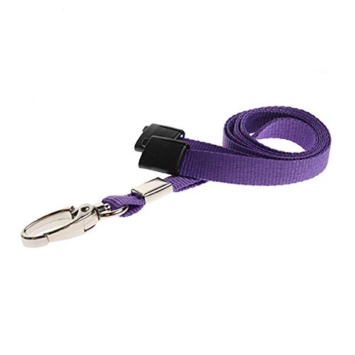 Purple Lanyard for Neck to be use with ID Card Holders from... - High-Tech & Électronique Amazon Royaume-Uni à 1.65€