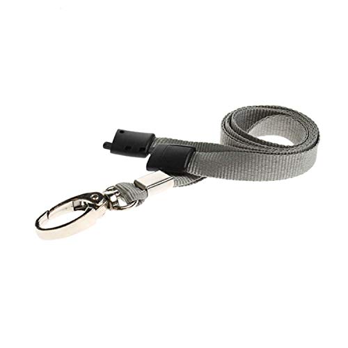 Grey Lanyard for Neck to be use with ID Card Holders from... - High-Tech & Électronique Amazon Royaume-Uni à 1.65€