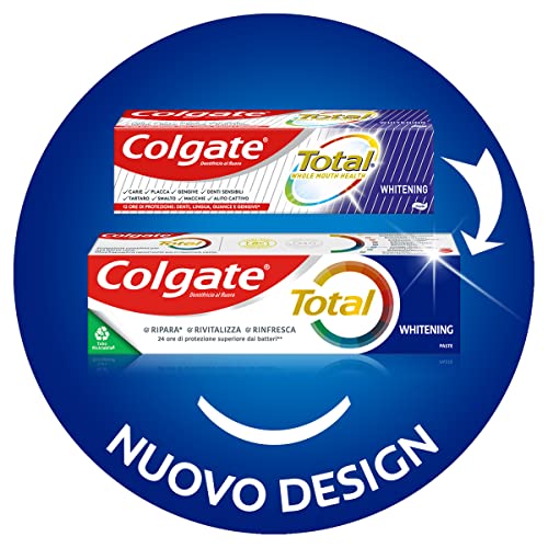 Colgate Total Whitening Zahnpasta mit antibakteriellen... - Santé & Bien-être Amazon Allemagne à 2.75€