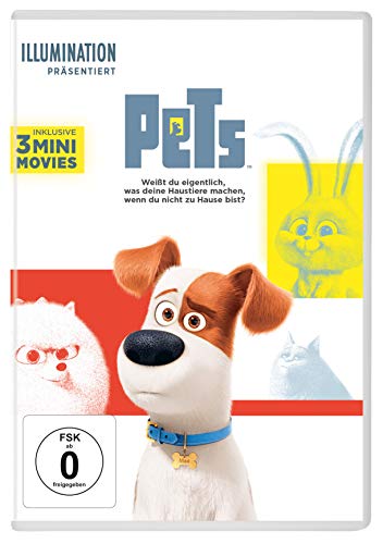 Pets (Illumination) [DVD] - Animalerie Amazon Espagne à 8.12€