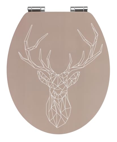 WENKO Tapa de WC Premium Stag - Asiento de inodoro con... - Auto & Moto en promo à 22.03€