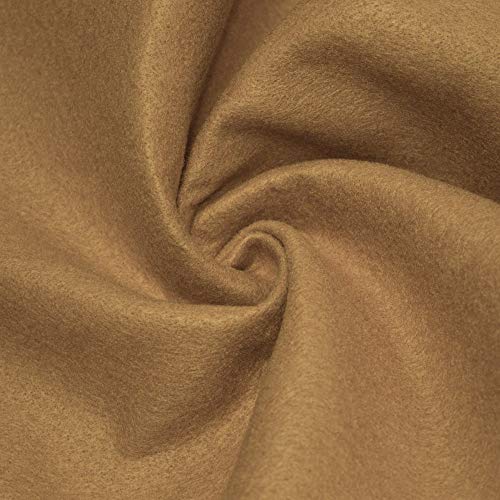 AK TRADING CO. Acrylic Felt Fabric, Light Camel, 1 Yard - Maison & Cuisine Amazon Royaume-Uni à 6.14€