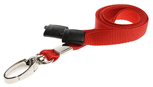Red Lanyard for Neck to be use with ID Card Holders from... - High-Tech & Électronique en promo à 1.65€