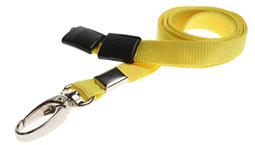 Yellow Lanyard for Neck to be use with ID Card Holders from... - High-Tech & Électronique Amazon Royaume-Uni à 1.65€