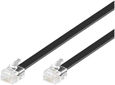 Microconnect MPK106B Cable telefónico 6 m Negro - Cable... - High-Tech & Électronique Amazon Espagne à 7.05€