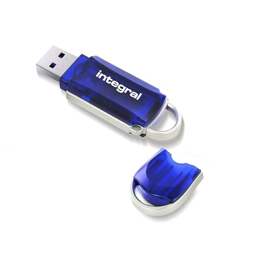 Integral Chiavetta USB 256GB 2.0 Pennetta Usb Courier Blue - High-Tech & Électronique en promo à 27.13€