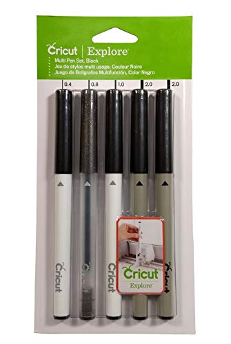 Cricut Explore Multi Pen Set Negro - Loisirs Créatifs Amazon Espagne à 30.27€