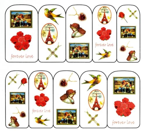 Decalcomanie medaillon Beauty Nails RE106 - Beauté & Parfums Amazon Italie à 0.94€