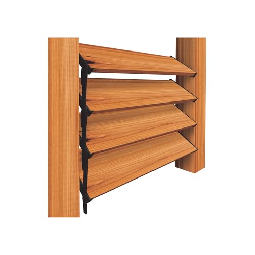 Nuvo Iron Louver Blinds & Shutter System - Hardware Kit... - Maison & Cuisine Amazon Royaume-Uni à 52.83€