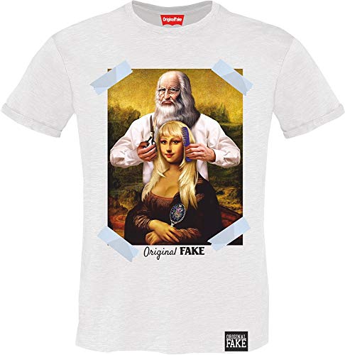 Original Fake Hombre Barbiere Camiseta Not Applicable... - High-Tech & Électronique Amazon Espagne à 9.59€