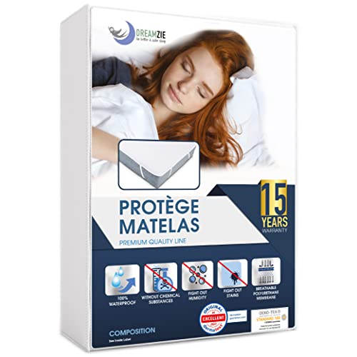 Dreamzie Protège Matelas 120x190 cm Imperméable Certifié... en promo à 17,99€ (-58%) sur Amazon FR