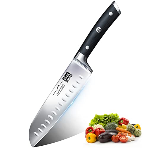 SHAN ZU Kitchen Knife, Professional Santoku Chef Knives... - Maison & Cuisine en promo à 22.94€