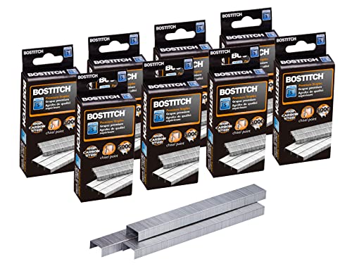 Bostitch Lot de 8 agrafes standard, longueur 6,35 mm... - Fournitures Bureau Amazon France à 9.72€