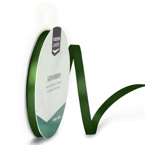 Vaessen Creative Nastro Satin, Verde Scuro, 6 mm x 10 m... - Auto & Moto en promo à 4.99€
