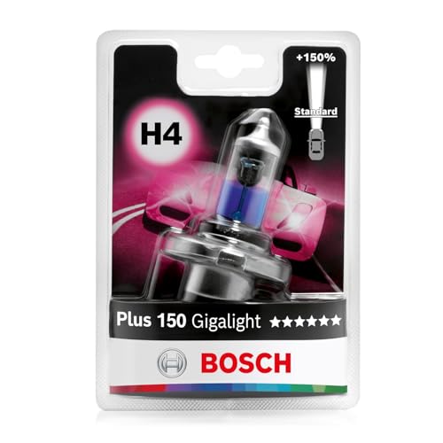 Bosch Lampadina Alogena H4 Plus 150 Gigalight, 12 V 60/55... - Maison & Cuisine en promo à 11.78€