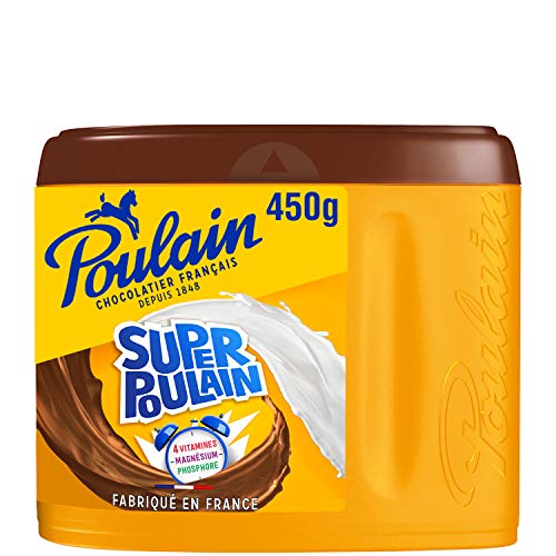 Chocolat en Poudre Super Poulain - boîte 450 g - Épicerie Amazon France à 2.87€