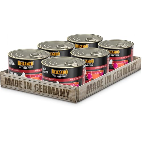 BELCANDO Single Protein Boîte [6x200g Bœuf] | Nourriture... - Animalerie Amazon France à 2.31€
