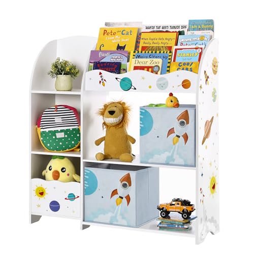 SONGMICS Toy and Book Organizer for Kids, Kids Bookshelf... - Toys & Games Amazon UK à 25.69€