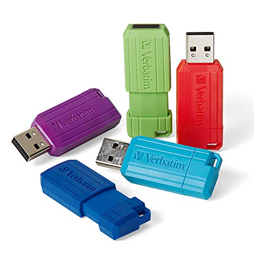 Verbatim Lot de 5 clés USB 2.0 rétractables à rayures fines... - High-Tech & Électronique Amazon France à 34.57€