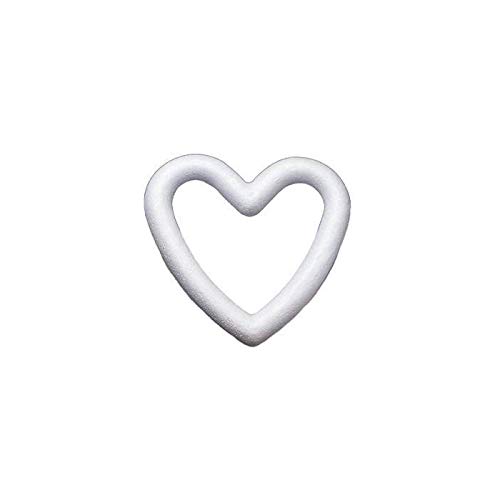 CREATIV DISCOUNT Styroporform, Herz-Ring, 15 cm, 1 Stück - Maison & Cuisine Amazon Allemagne à 0.99€
