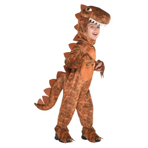 amscan – Combinaison T-rex à capuche pour enfant, taille... - Jouets & Jeux Amazon France à 18.49€