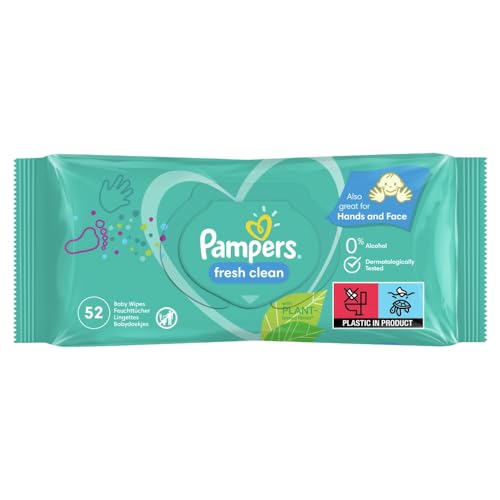 PAMPERS SCENTED 52 BABY WIPES - Bébé & Puériculture Amazon Royaume-Uni à 1.15€