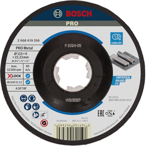 Bosch 1x Disque abrasif PRO Metal Longlife pour petite... - Bricolage & Outils Amazon France à 3.90€