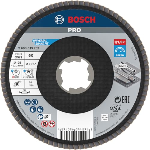 Bosch Professional 1x Angled Flap Disc Best (for Metal... - Bricolage & Outils Amazon Royaume-Uni à 2.20€