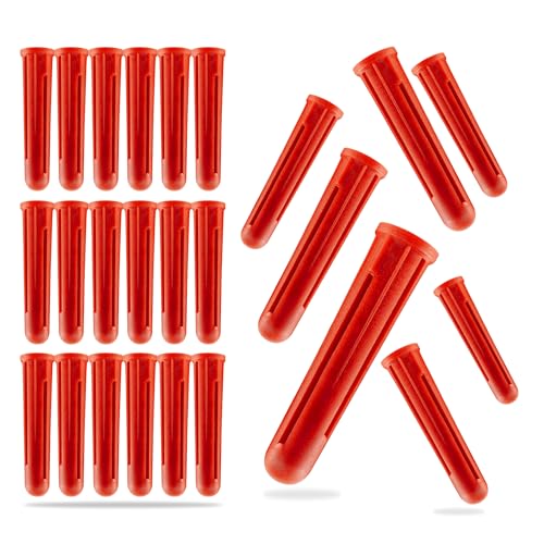 60 Red Rawl Plugs Screw Fixing Wall Expansion Raw Plugs... - Maison & Cuisine Amazon Royaume-Uni à 2.99€